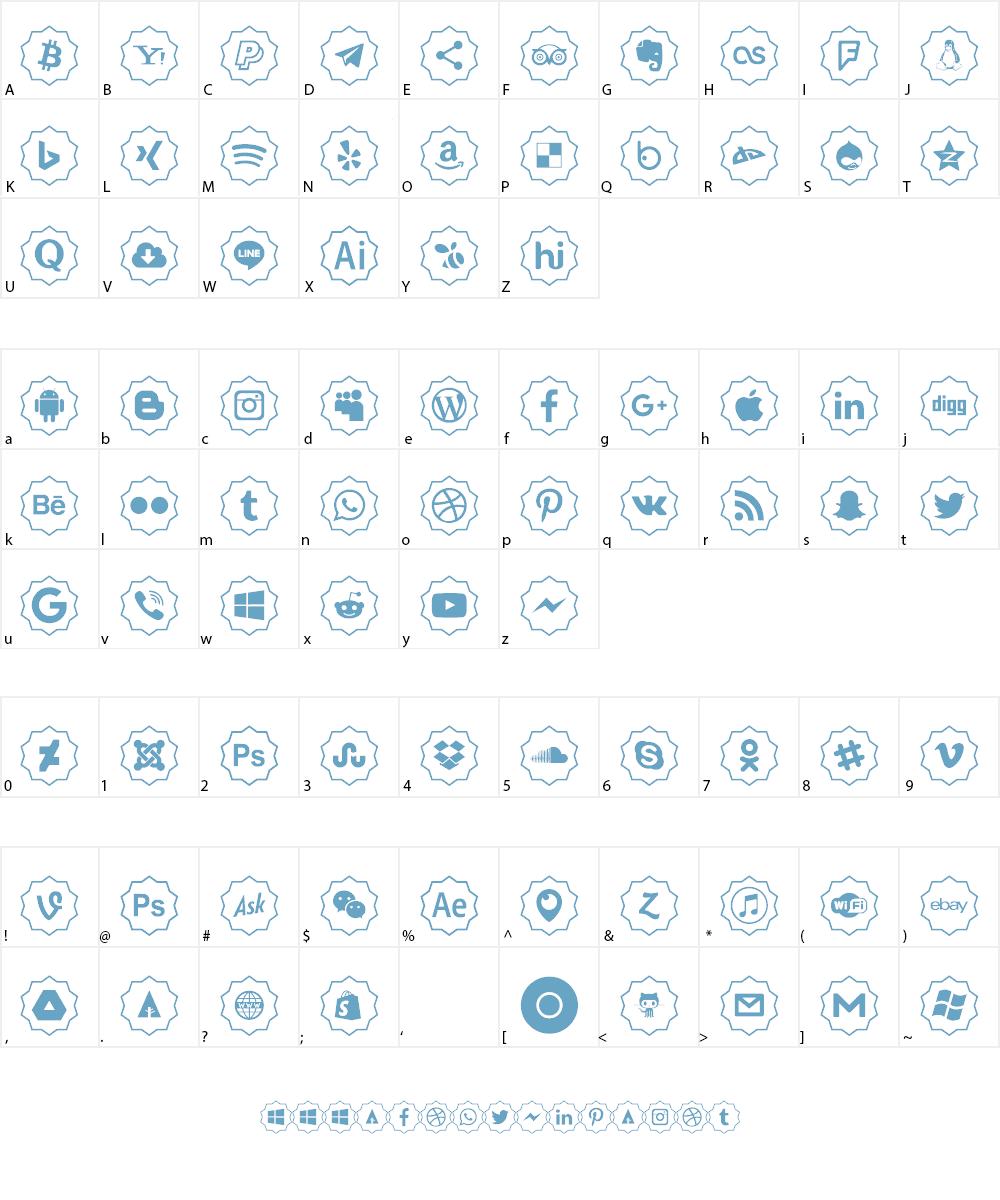 Font Color icon Font Character